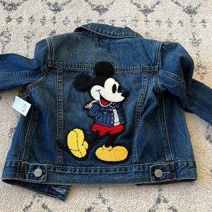NWT Mickey Mouse Jean Jacket Size 4T!